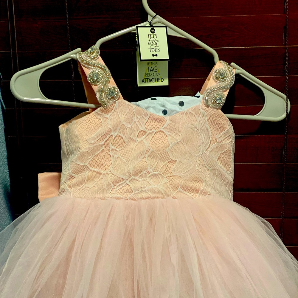 COPY - Itty Bitty Toes Bianca Dress Size 3